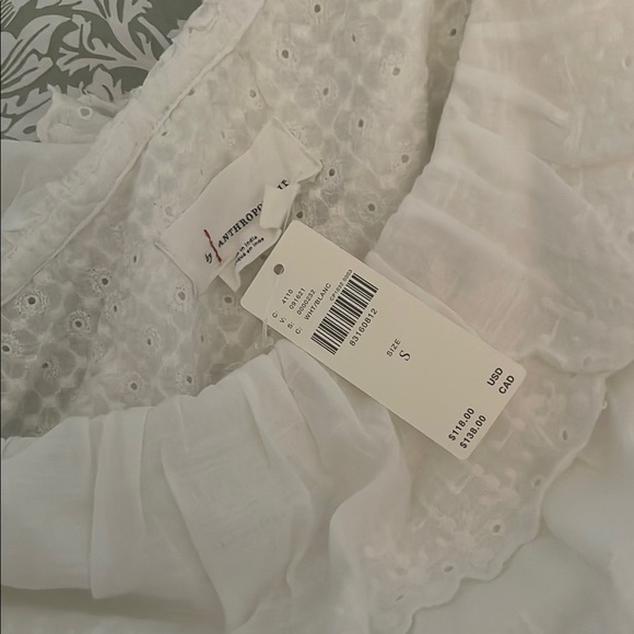 White Ruffled Shirt - Picture 2 of 3